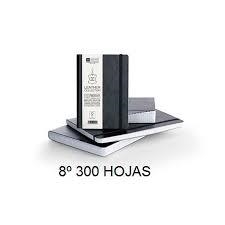 QUADERN 1/8 SIMIL PELL 300 FULLS NEGRE | 8422593104132 | 10413 | Llibreria La Gralla | Librería online de Granollers