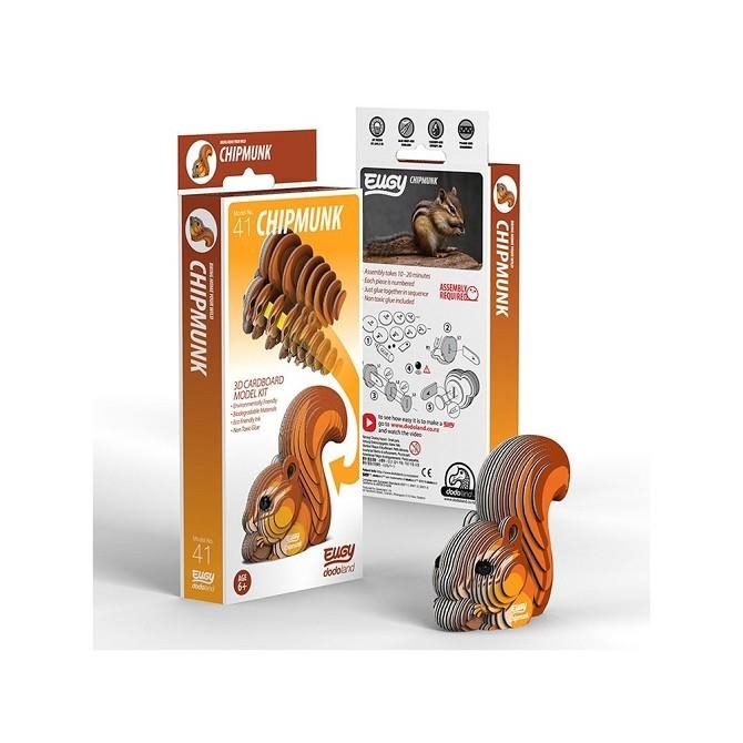 EUGY CHIPMUNK JUEGACONMIGO | 9421903139573 | DOEU-CHN | Llibreria La Gralla | Librería online de Granollers