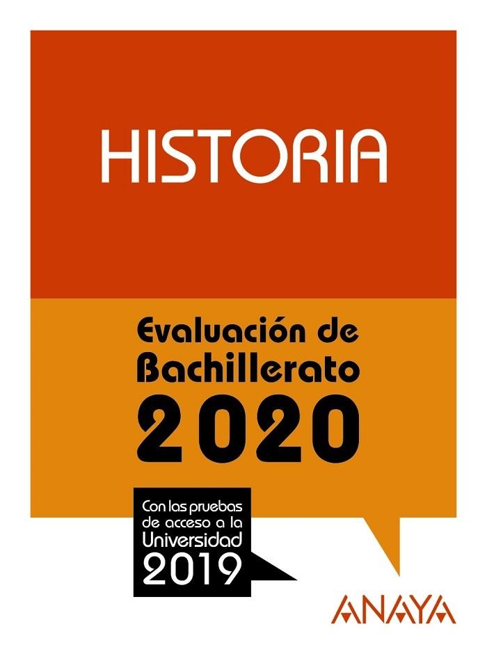 HISTORIA EVALUACION DE BACHILLERATO 2020 | 9788469873168 | FERNÁNDEZ CUADRADO, MANUEL | Llibreria La Gralla | Llibreria online de Granollers