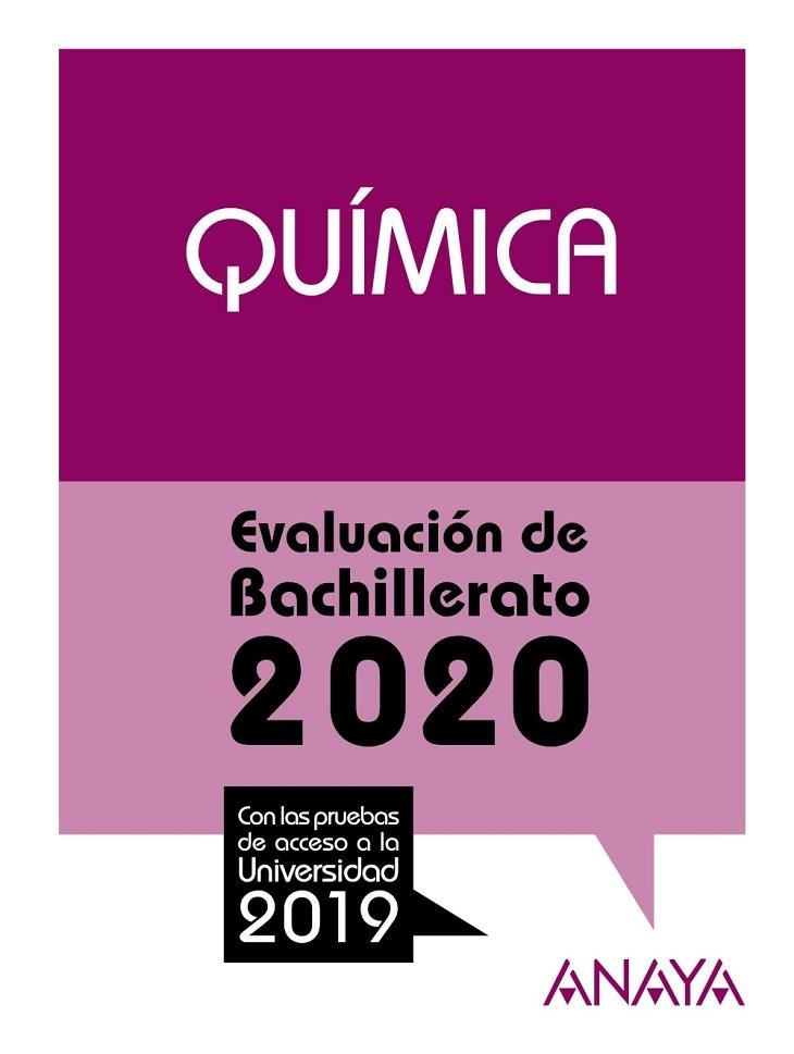 QUÍMICA. EVALUACION DE BACHILLERATO 2020 | 9788469873212 | FERNÁNDEZ FEAL, FRANCISCA ESTER | Llibreria La Gralla | Llibreria online de Granollers