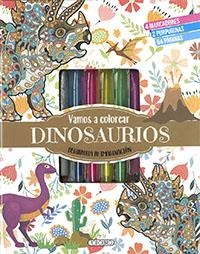 VAMOS A COLOREAR DINOSAURIOS | 9788417695125 | AA.VV | Llibreria La Gralla | Llibreria online de Granollers