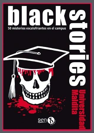 BLACK STORIES UNIVERSIDAD MALDITA | 8436564810359 | GSN X GAMES | Llibreria La Gralla | Llibreria online de Granollers