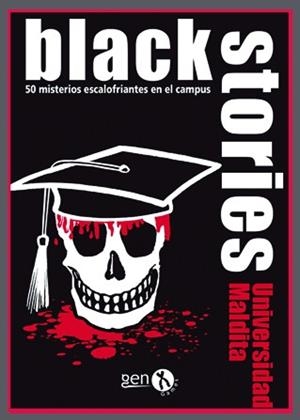 BLACK STORIES UNIVERSIDAD MALDITA | 8436564810359 | GSN X GAMES | Llibreria La Gralla | Librería online de Granollers