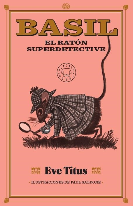 BASIL, EL RATÓN SUPERDETECTIVE | 9788417552886 | TITUS, EVE | Llibreria La Gralla | Llibreria online de Granollers