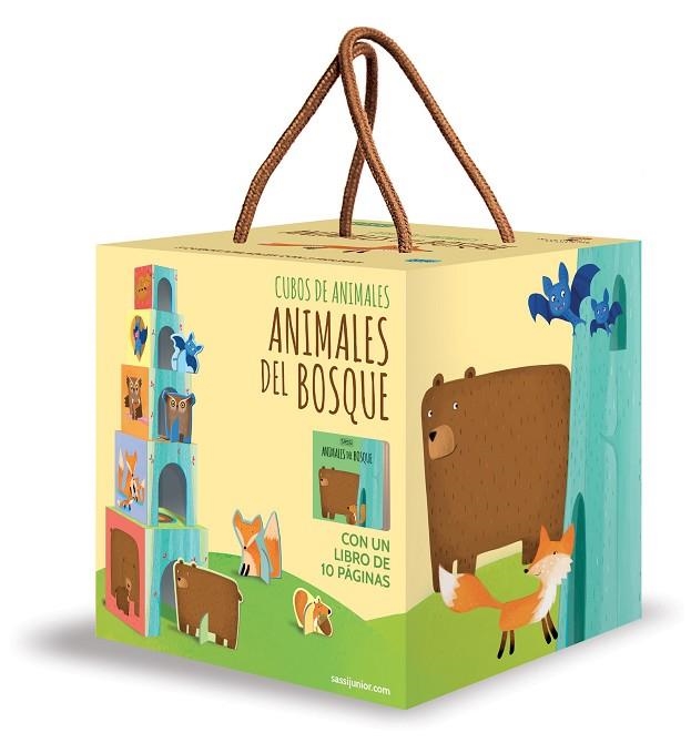 ANIMALES DEL BOSQUE CUBOS DE ANIMALES | 9788417299736 | I. TREVISAN;  M. GAULE | Llibreria La Gralla | Librería online de Granollers
