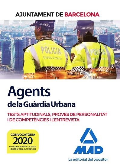 AGENTS DE LA GUÀRDIA URBANA DE L?AJUNTAMENT DE BARCELONA. TESTS APTITUDINALS, PR | 9788414236116 | NO DISPONIBLE | Llibreria La Gralla | Llibreria online de Granollers