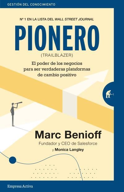 PIONERO | 9788416997275 | BENIOFF, MARC | Llibreria La Gralla | Llibreria online de Granollers