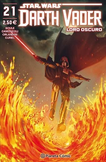 STAR WARS DARTH VADER LORD OSCURO Nº 21/25 | 9788413411545 | SOULE, CHARLES/CAMUNCOLI, GIUSEPPE | Llibreria La Gralla | Librería online de Granollers