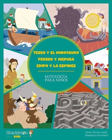 TESEO Y EL MINOTAURO. PERSEO Y MEDUSA. EDIPO Y LA ESFINGE | 9788418139093 | ALONSO LÓPEZ, JAVIER | Llibreria La Gralla | Llibreria online de Granollers