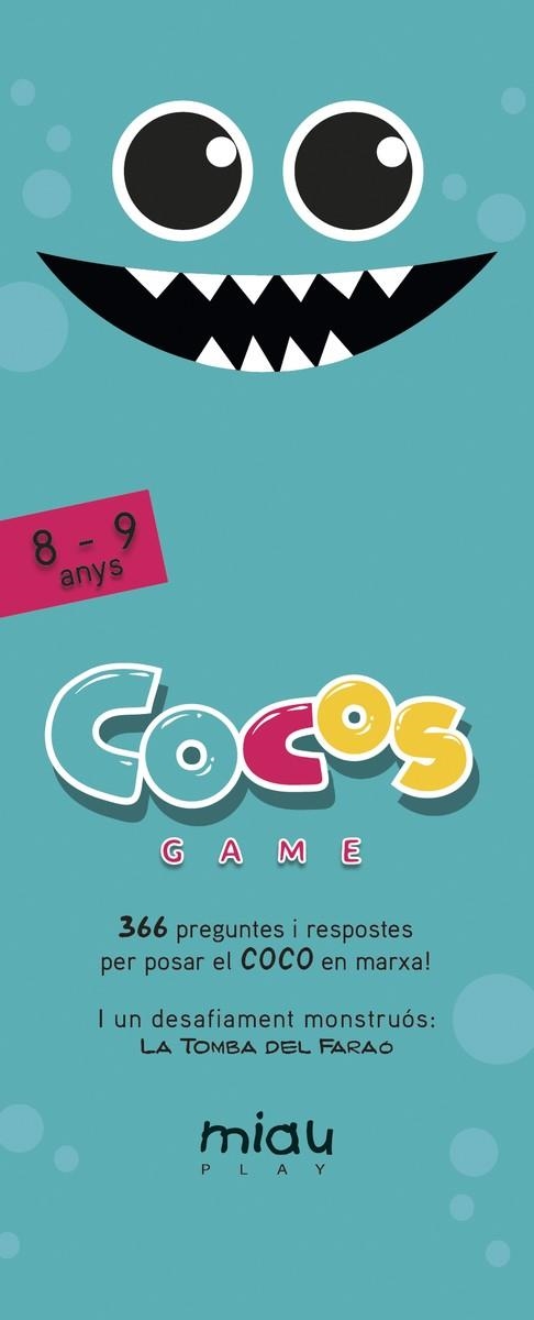 COCOS GAME 8-9 AÑOS | 9788416082292 | OROZCO, MARÍA JOSÉ / RAMOS, ÁNGEL MANUEL / RODRÍGUEZ, CARLOS MIGUEL | Llibreria La Gralla | Llibreria online de Granollers
