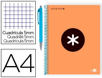 LLIBRETA ANTARTIK A4 120 FULLES 100GR TARONJA | 8423473644823 | 64482 | Llibreria La Gralla | Llibreria online de Granollers
