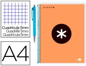 LLIBRETA ANTARTIK A4 120 FULLES 100GR TARONJA | 8423473644823 | 64482 | Llibreria La Gralla | Llibreria online de Granollers