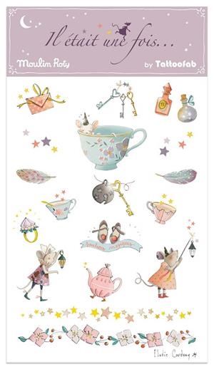 TATUATGES MOULIN ROTY ERASE UNA VEZ | 3575677113560 | 711356 | Llibreria La Gralla | Librería online de Granollers