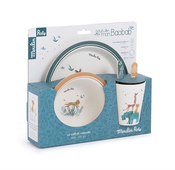 SET VAIXELLA BAMBU MOULIN ROTY BAOBAB | 3575676692301 | 669230 | Llibreria La Gralla | Librería online de Granollers