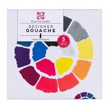 SET GOUACHE TALENS 5 PRIMARIS TUB 20 ML | 8712079056124 | 08820407 | Llibreria La Gralla | Llibreria online de Granollers