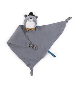 DOUDOU GAT GRIS CLAR MOULOIN ROTY MOUSTACHES | 3575676660263 | 666026 | Llibreria La Gralla | Librería online de Granollers