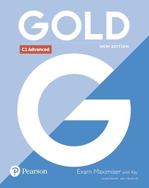GOLD C1 ADVANCED NEW EDITION EXAM MAXIMISER WITH KEY | 9781292202181 | EDWARDS, LYNDA/NEWBROOK, JACKY | Llibreria La Gralla | Llibreria online de Granollers