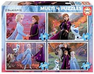 FROZEN II. 4 MINI PUZZLES | 8412668186408 | EDUCA | Llibreria La Gralla | Librería online de Granollers