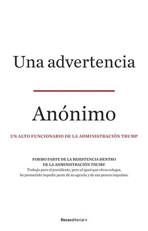 UNA ADVERTENCIA | 9788418249129 | (ANONYMOUS), ANÓNIMO | Llibreria La Gralla | Librería online de Granollers