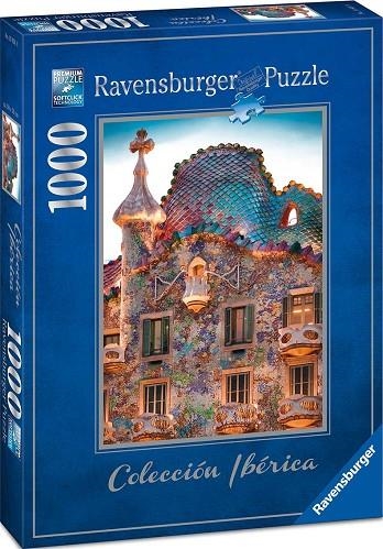 CASA BATLLO BARCELONA PUZZLE RAVENSBURGER 1000 | 4005556196319 | RAVENSBURGER | Llibreria La Gralla | Librería online de Granollers