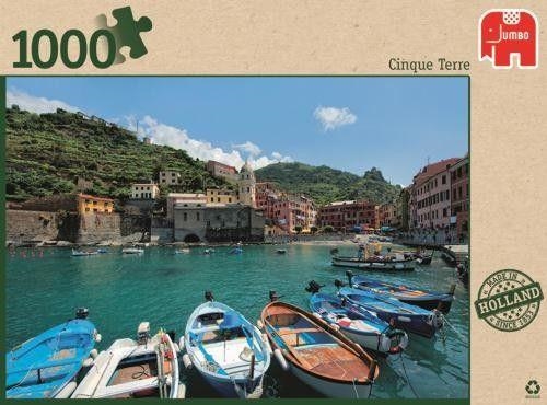 PUZZLE JUMBO 1000 CINQUE TERRE ITALY | 8710126183533 | JUMBO | Llibreria La Gralla | Librería online de Granollers