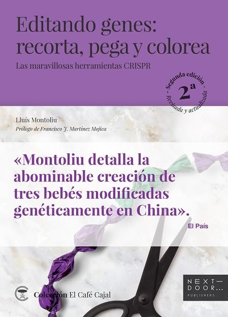 EDITANDO GENES: RECORTA, PEGA Y COLOREA | 9788412068597 | MONTOLIU JOSÉ, LLUÍS | Llibreria La Gralla | Librería online de Granollers