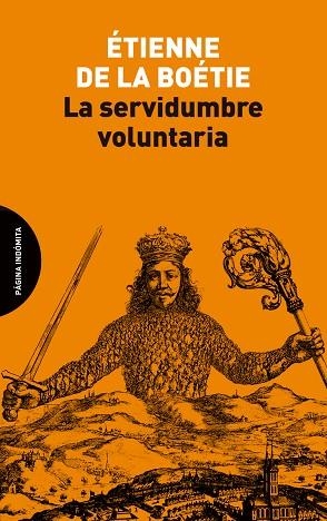 SERVIDUMBRE VOLUNTARIA, LA | 9788494999291 | LA BOÉTIE, ÉTIENNE DE | Llibreria La Gralla | Llibreria online de Granollers