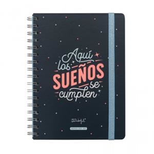 AGENDA ESCOLAR 2020/2021 MR.WONDERFUL CLASICA SV AQUI LOS SUEÑOS SE CUMPLEN  | 8435460773508 | Llibreria La Gralla | Llibreria online de Granollers