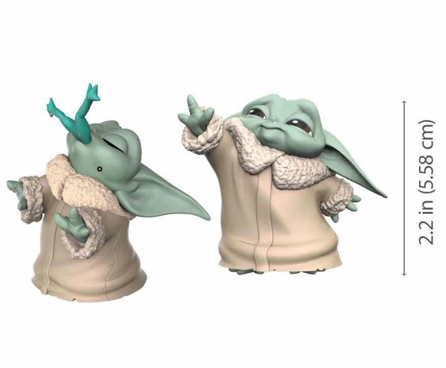 CHILD BABY YODA. PACK 2 FIGURAS 5.5 CMS. | 5010993762590 | HASBRO | Llibreria La Gralla | Llibreria online de Granollers