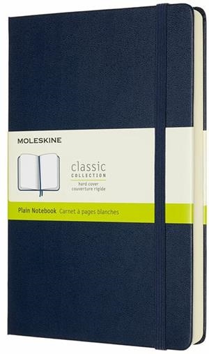 LLIBRETA MOLESKINE CLASSIC L TAPA DURA LLIS AZUL ZAFIRO | 8053853606242 | MOL0013157 | Llibreria La Gralla | Llibreria online de Granollers