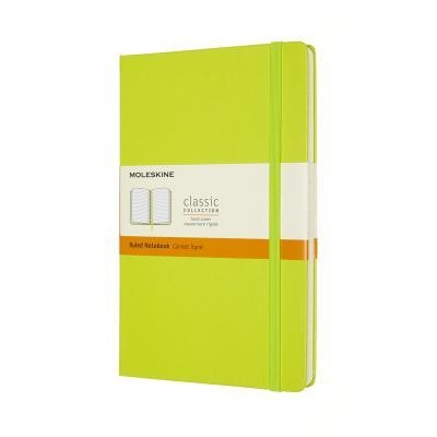 LLIBRETA MOLESKINE CLASSIC L RATLLADA TAPA DURA VERD LLIMONA | 8056420850871 | MOL0013169 | Llibreria La Gralla | Librería online de Granollers