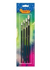 SET 4  PINZELLS CERDA PLA JOVI ESCOLAR | 8412027025775 | 8386 | Llibreria La Gralla | Librería online de Granollers