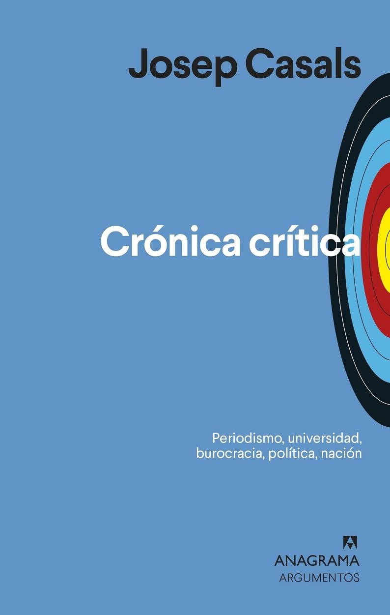 CRÓNICA CRÍTICA | 9788433964496 | CASALS, JOSEP | Llibreria La Gralla | Librería online de Granollers