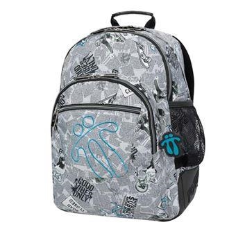 MOTXILLA TOTTO MORRAL CRAYOLES GRISA LLETRES 2020 | 7704758281355 | TOTMA04ECO029-2010N-1Y6 | Llibreria La Gralla | Llibreria online de Granollers
