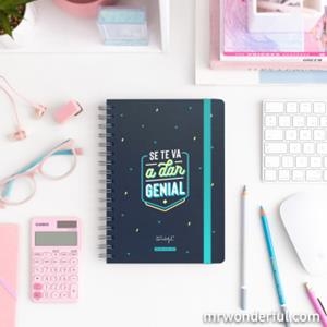 AGENDA ESCOLAR 2020/2021 MR.WONDERFUL CLASICA A5 SV SE TE VA A DAR GENIAL | 8435460776899 | Llibreria La Gralla | Llibreria online de Granollers