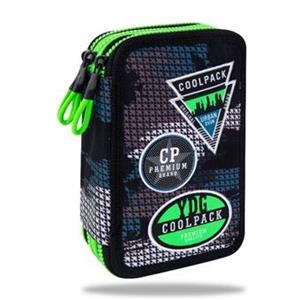 PORTATOT COOLPACK DUKE TRIPLE PARCHES GRIS | 5907620146307 | COO65150 | Llibreria La Gralla | Librería online de Granollers