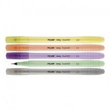 ESTOIG 5 RETOLADORS PUNTA FINA 0.4 COLORS PASTEL | 8411574085966 | 0614045PS | Llibreria La Gralla | Llibreria online de Granollers