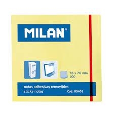 BLOC NOTES MILAN 76X76 GROC | 8411574854012 | 85401 | Llibreria La Gralla | Llibreria online de Granollers