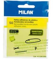 BLOC NOTES MILAN TRANSLUCIDES REMOVIBLES GROC 76X76 | 8411574075943 | 411261050 | Llibreria La Gralla | Librería online de Granollers