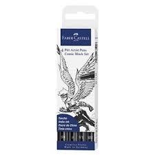 RETOLADORS 4 UN PITT ARTIST PEN COMIC BLACK SET | 4005402671946 | 267194 | Llibreria La Gralla | Llibreria online de Granollers