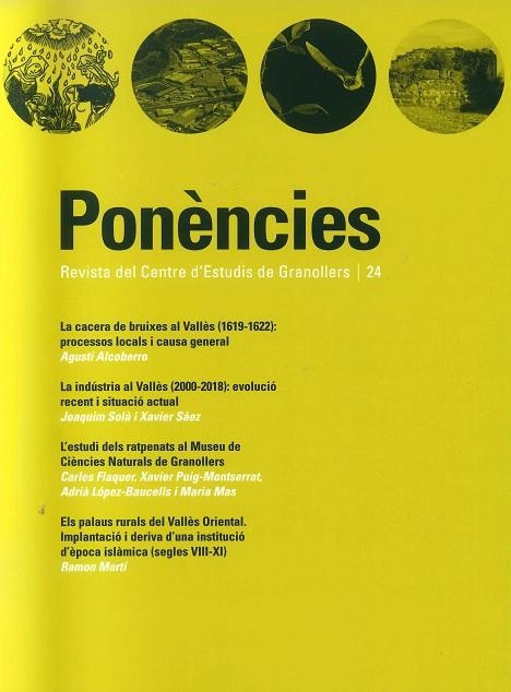 PONENCIES 24. REVISTA DEL CENTRE D'ESTUDIS DE GRANOLLERS | 1137962624 | VV.AA | Llibreria La Gralla | Llibreria online de Granollers