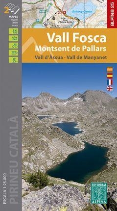 VALL FOSCA 1:25.000 MONTSENT DE PALLARS -ALPINA | 9788480908344 | ALPINA | Llibreria La Gralla | Llibreria online de Granollers