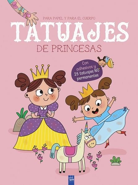 TATUAJES DE PRINCESAS | 9788408219156 | YOYO | Llibreria La Gralla | Llibreria online de Granollers