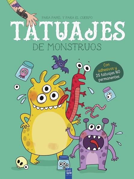 TATUAJES DE MONSTRUOS | 9788408219163 | YOYO | Llibreria La Gralla | Llibreria online de Granollers