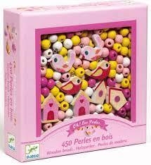 450 PERLES DE FUSTA OCELLS | 3070900098091 | DJECO | Llibreria La Gralla | Librería online de Granollers