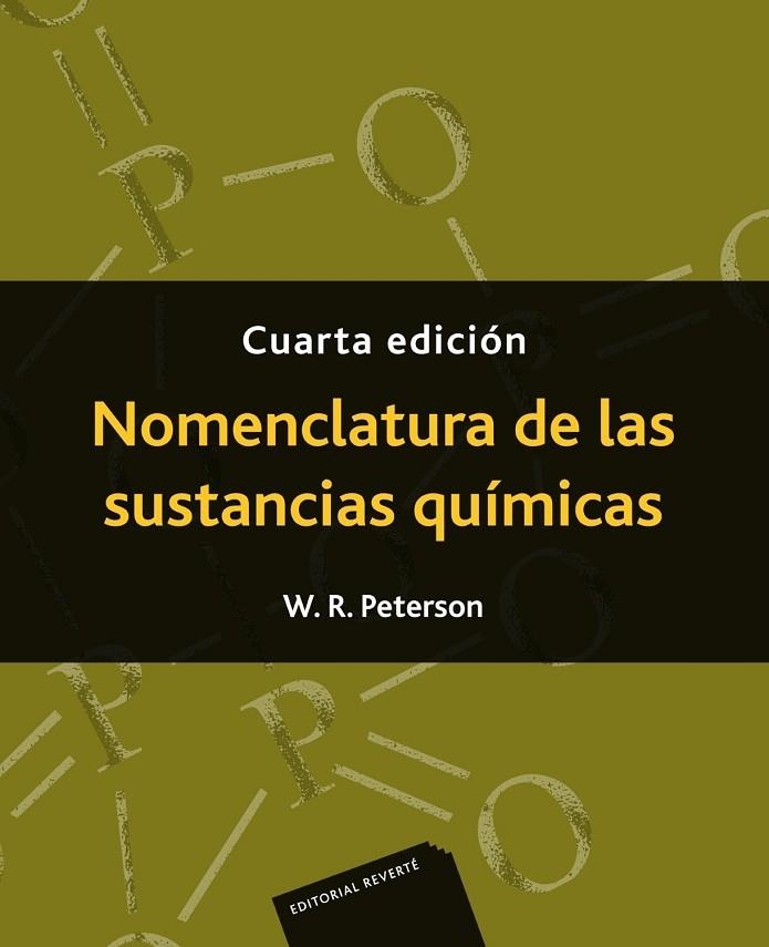 NOMENCLATURA DE LAS SUSTANCIAS QUÍMICAS (4 ED.) | 9788429176087 | PETERSON, W. R. | Llibreria La Gralla | Llibreria online de Granollers