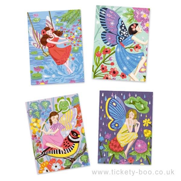 QUADRES DE PURPURINA, LA DOLÇOR DE LES FADES | 3070900095168 | DJECO | Llibreria La Gralla | Llibreria online de Granollers