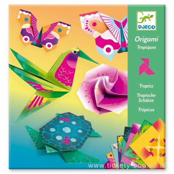 ORIGAMI TROPICS | 3070900087545 | DJECO | Llibreria La Gralla | Llibreria online de Granollers