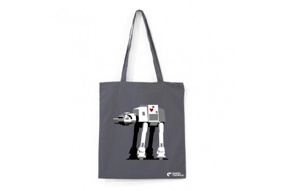 BOSSA DE COMPRA TELA STAR WARS AT-AT | LG1997 | GAMBA TARONJA | Llibreria La Gralla | Librería online de Granollers
