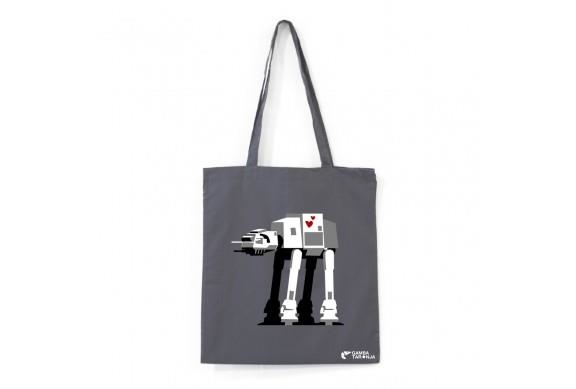 BOSSA DE COMPRA TELA STAR WARS AT-AT | LG1997 | GAMBA TARONJA | Llibreria La Gralla | Llibreria online de Granollers